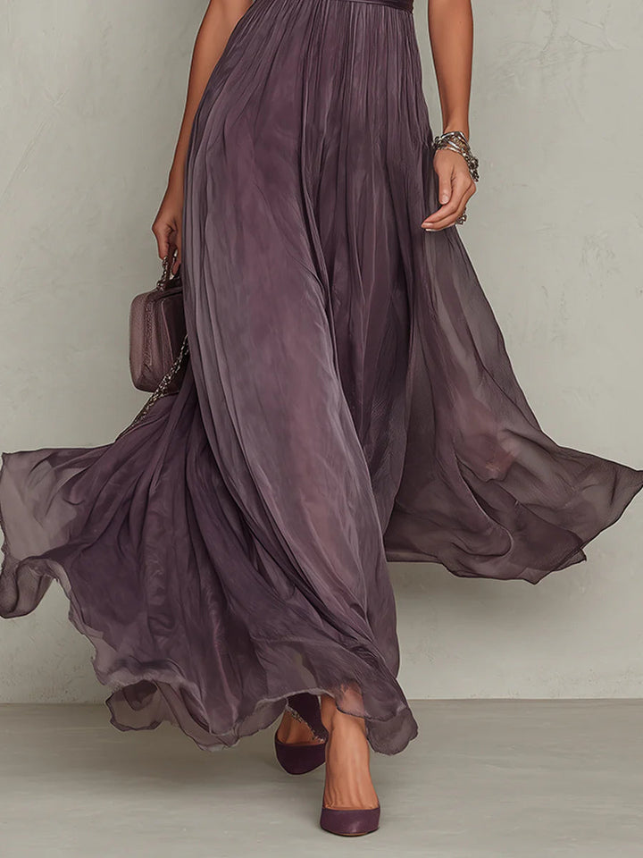 Pippa | Wedding Guest Chiffon Maxi Dress